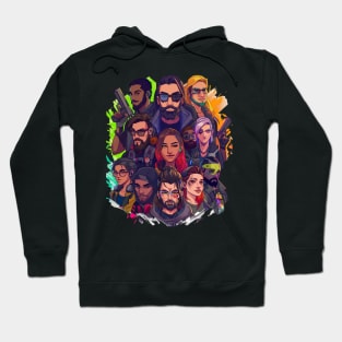 Deltarune Creative Characters Hoodie